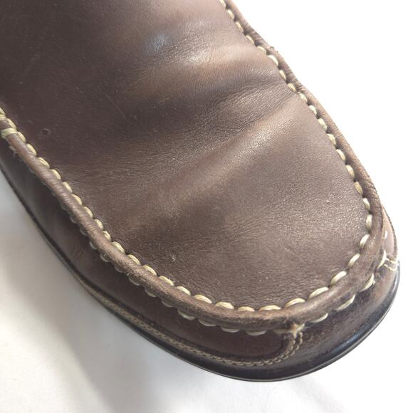 Cole Haan Casual Leather Slip On Loafer Shoe Mens Size 9 C04059 Brown - Picture 8 of 9